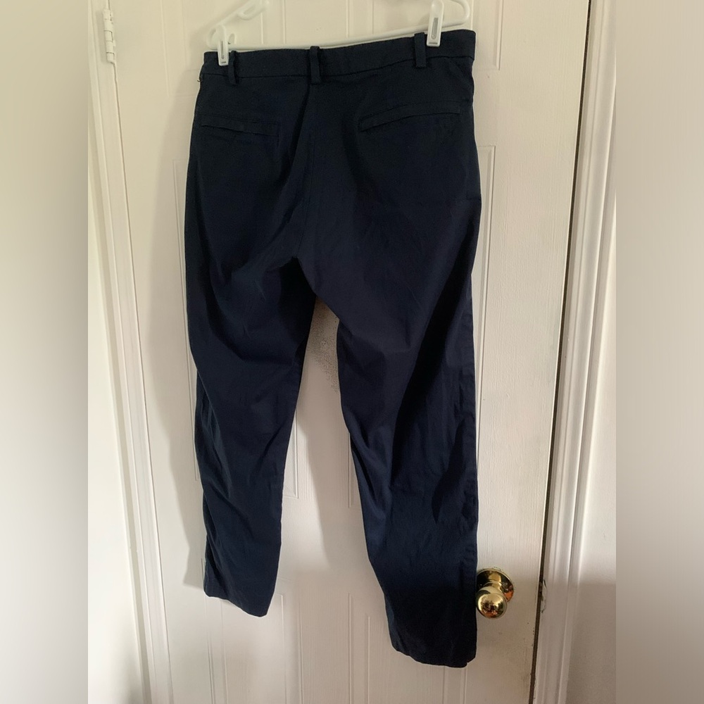 Lululemon Commission Pant Classic *Swift Cotton True Navy Size 34 - Picture 5 of 8